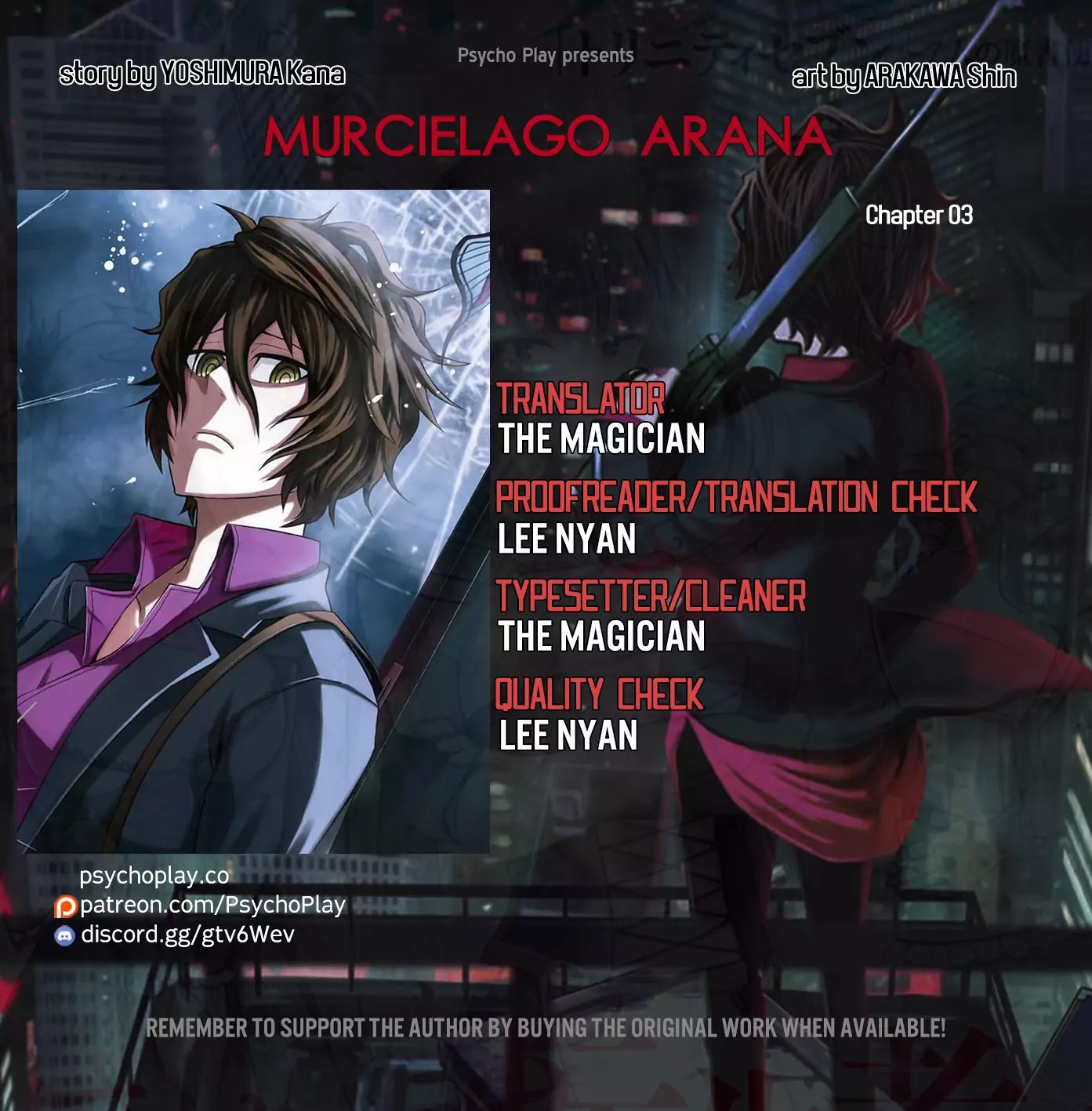 Murciélago ARAÑA Chapter 3 page 1 - Chapter 3: Chinese Mafia "Underworld" Part 2