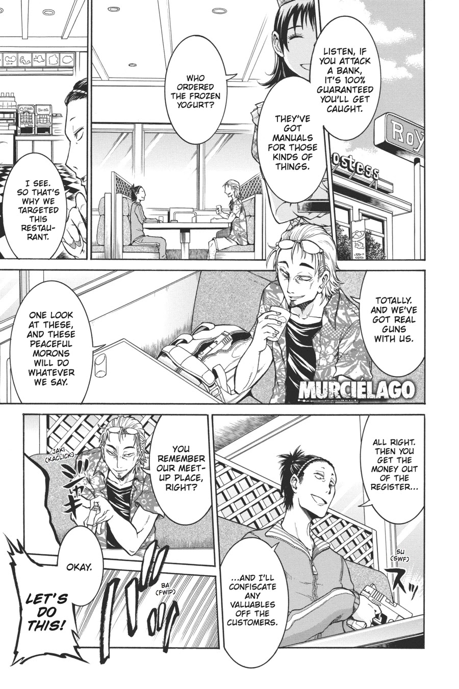 Murcielago Chapter 3 page 1 - Chapter 3