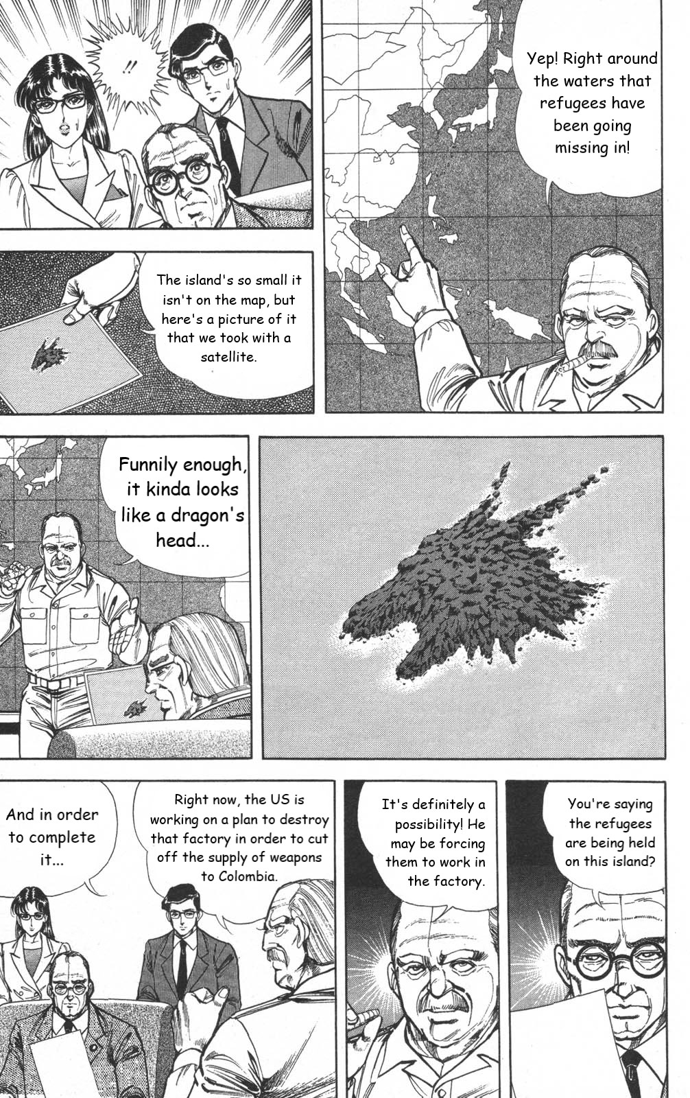 Murder License Kiba Chapter 14 page 13 - Chapter 14: Fangs in the Raging Sea!!