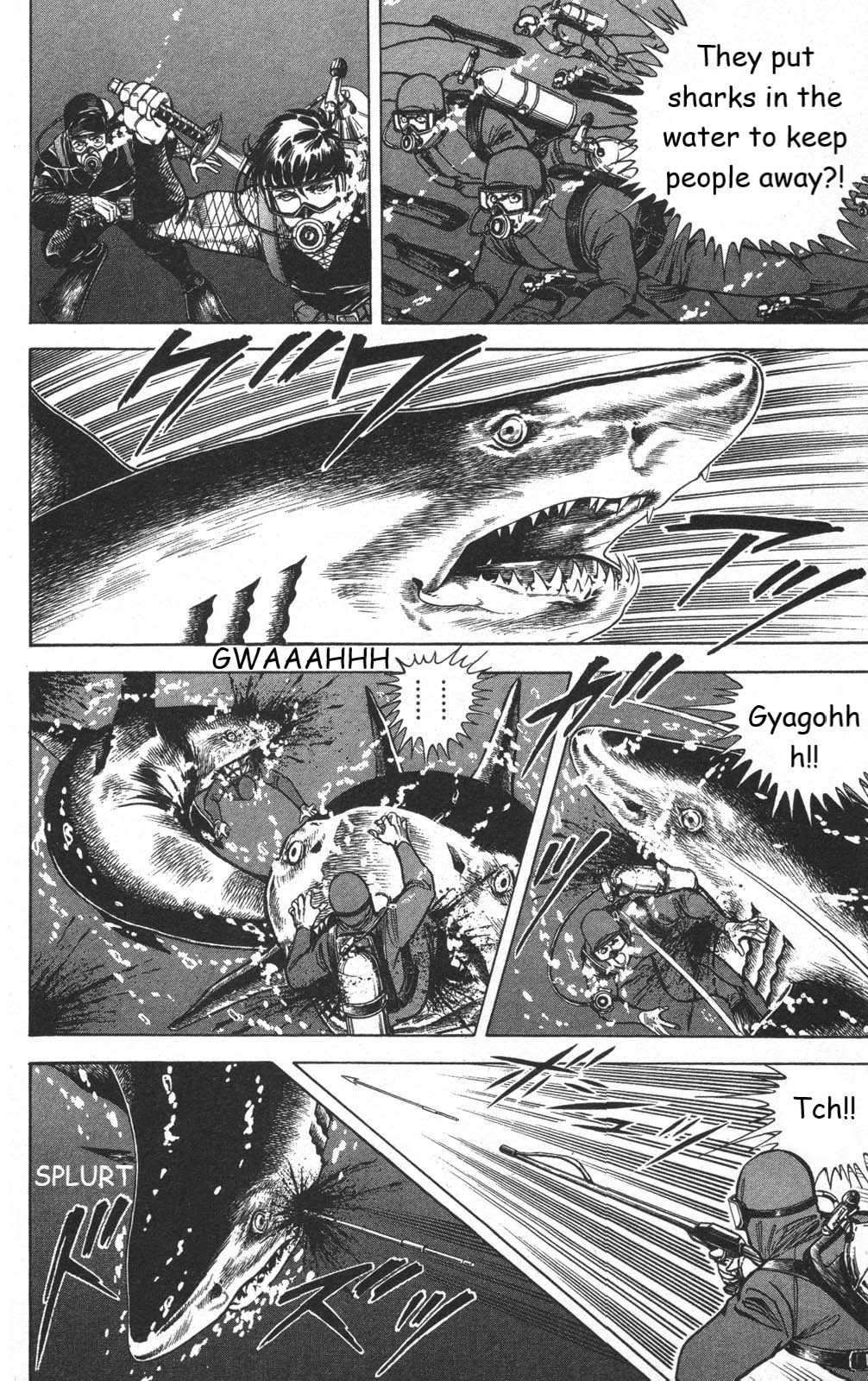 Murder License Kiba Chapter 14 page 23 - Chapter 14: Fangs in the Raging Sea!!