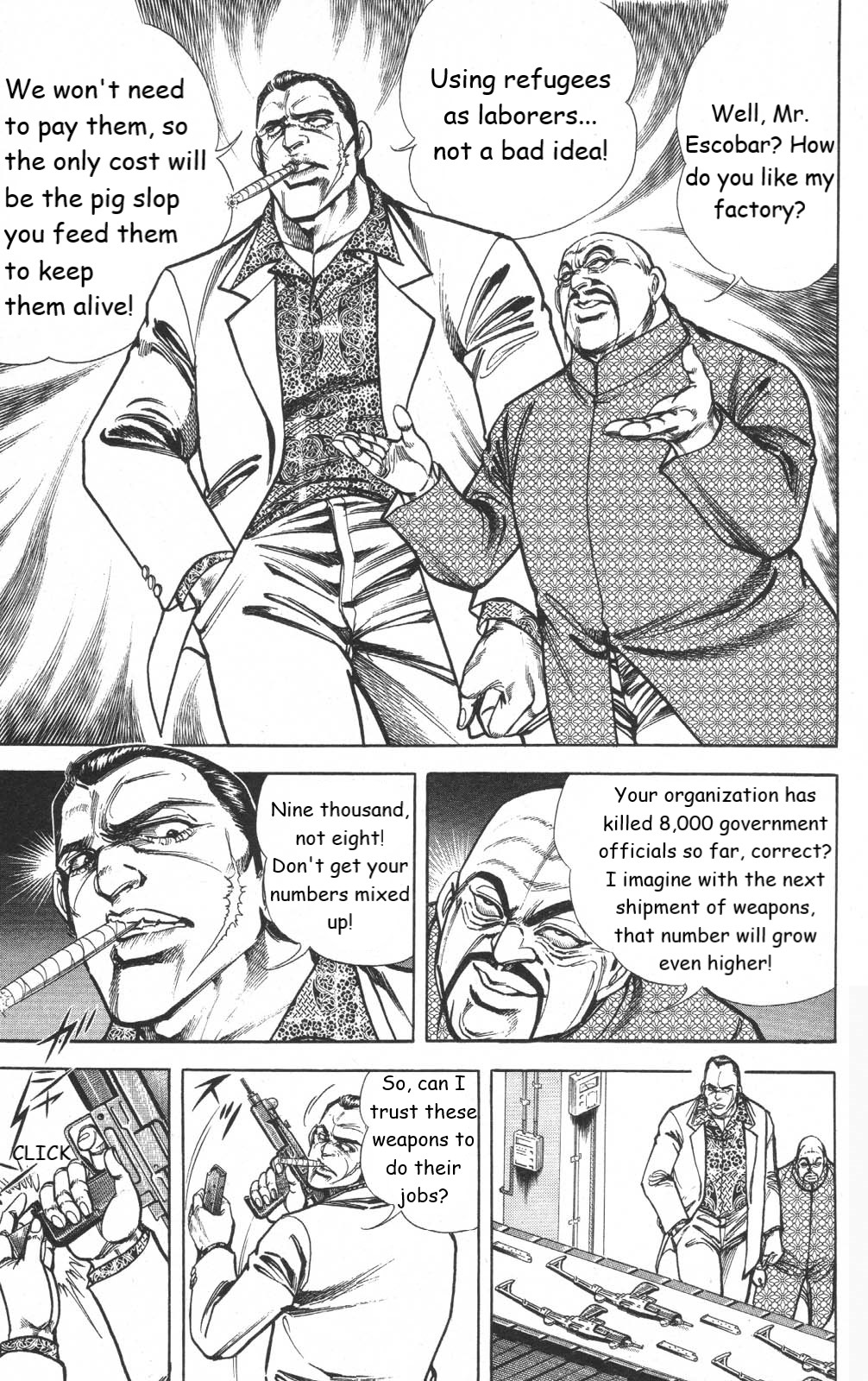 Murder License Kiba Chapter 14 page 35 - Chapter 14: Fangs in the Raging Sea!!