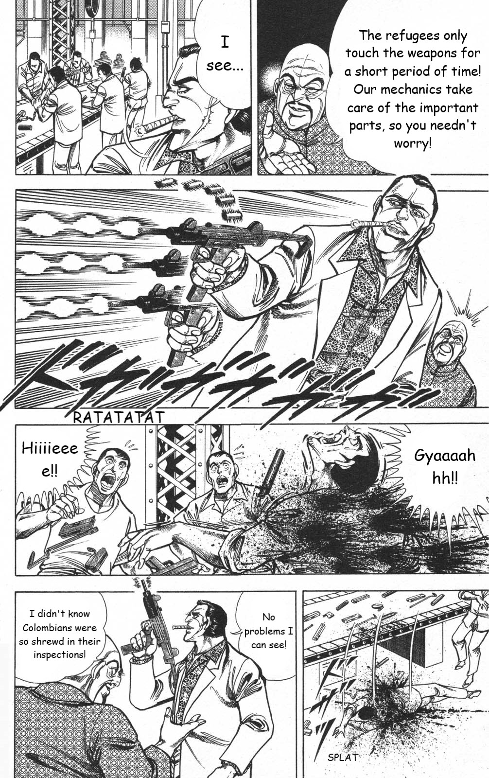 Murder License Kiba Chapter 14 page 36 - Chapter 14: Fangs in the Raging Sea!!