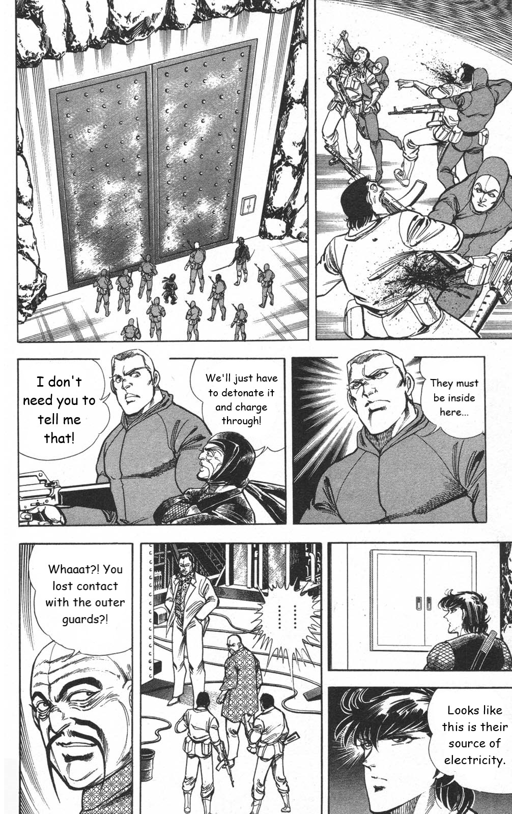 Murder License Kiba Chapter 14 page 38 - Chapter 14: Fangs in the Raging Sea!!