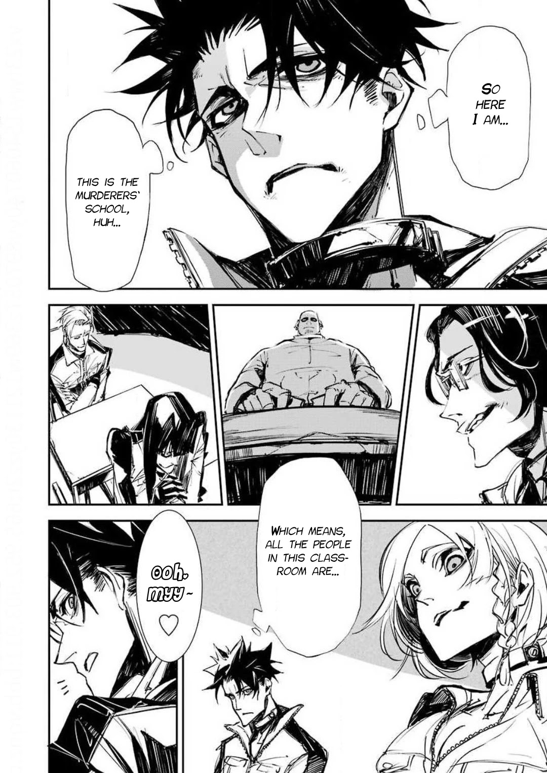 Murder Lock: School of the Killing Chapter 1 page 27 - Chapter 1