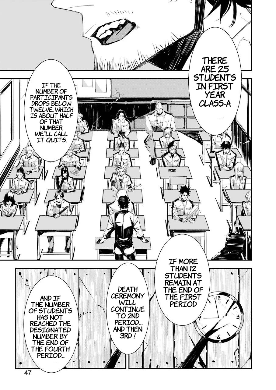 Murder Lock: School of the Killing Chapter 2 page 8 - Chapter 2: Opening Death Ceremony