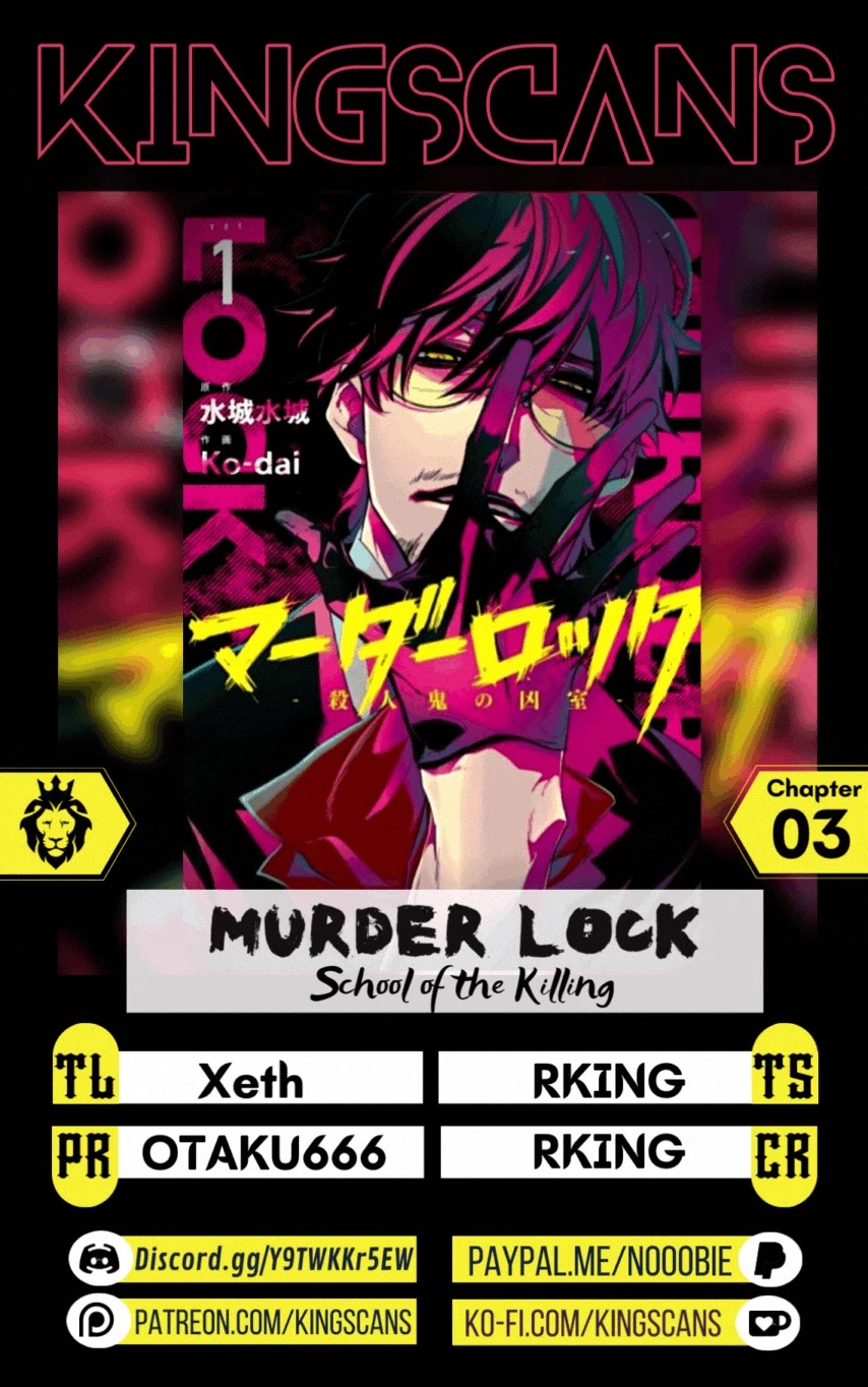Murder Lock: School of the Killing Chapter 3 page 1 - Chapter 3