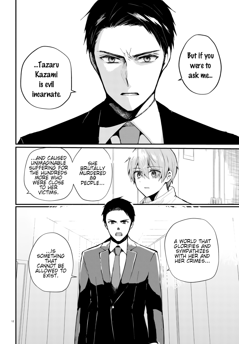 Murdist: Shikeishuu Kazami Tazuru Chapter 1 page 14 - Chapter 1: Figure Maker ①