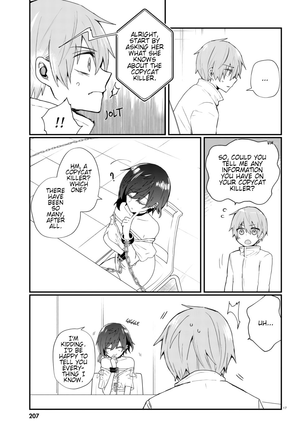 Murdist: Shikeishuu Kazami Tazuru Chapter 1 page 19 - Chapter 1: Figure Maker ①