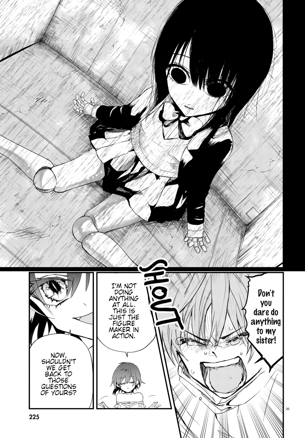 Murdist: Shikeishuu Kazami Tazuru Chapter 1 page 36 - Chapter 1: Figure Maker ①