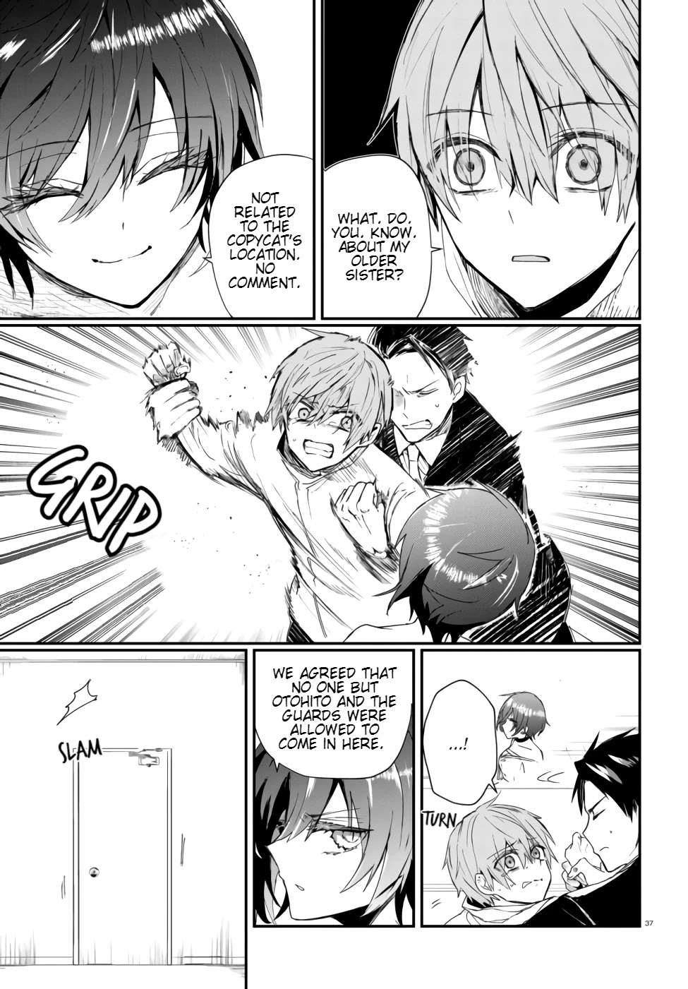 Murdist: Shikeishuu Kazami Tazuru Chapter 1 page 38 - Chapter 1: Figure Maker ①