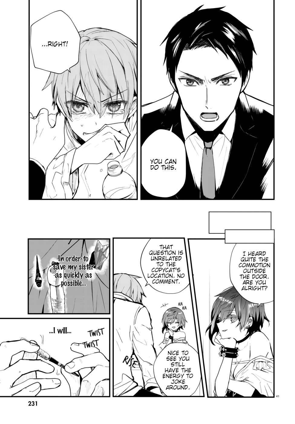 Murdist: Shikeishuu Kazami Tazuru Chapter 1 page 42 - Chapter 1: Figure Maker ①