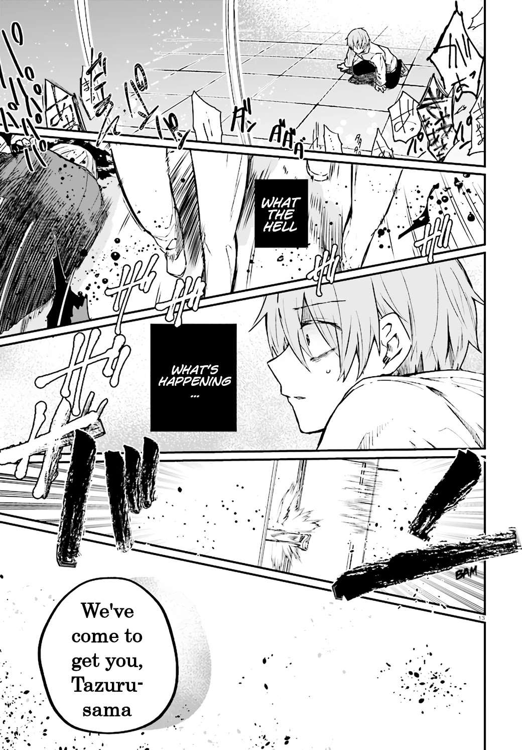Murdist: Shikeishuu Kazami Tazuru Chapter 10 page 12 - Chapter 10: Catalyst ①