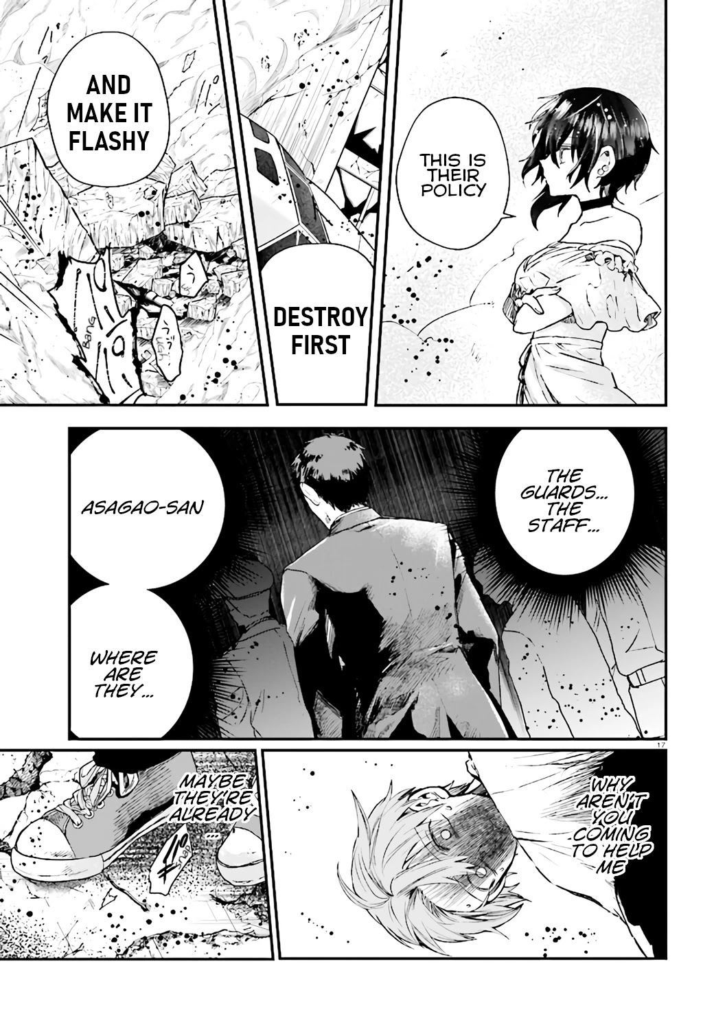 Murdist: Shikeishuu Kazami Tazuru Chapter 10 page 16 - Chapter 10: Catalyst ①