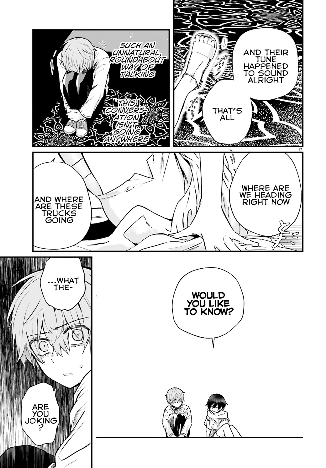 Murdist: Shikeishuu Kazami Tazuru Chapter 10 page 20 - Chapter 10: Catalyst ①