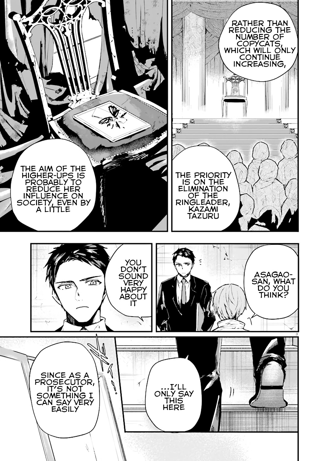 Murdist: Shikeishuu Kazami Tazuru Chapter 10 page 3 - Chapter 10: Catalyst ①