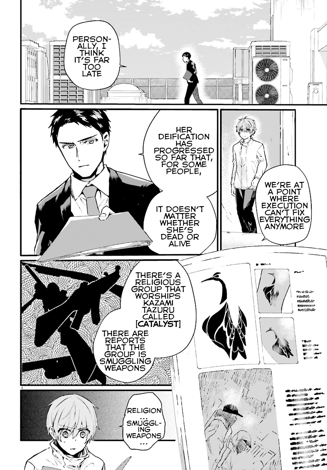 Murdist: Shikeishuu Kazami Tazuru Chapter 10 page 4 - Chapter 10: Catalyst ①