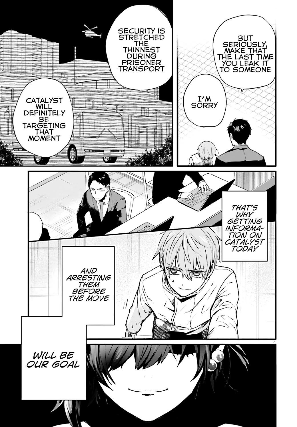 Murdist: Shikeishuu Kazami Tazuru Chapter 10 page 7 - Chapter 10: Catalyst ①