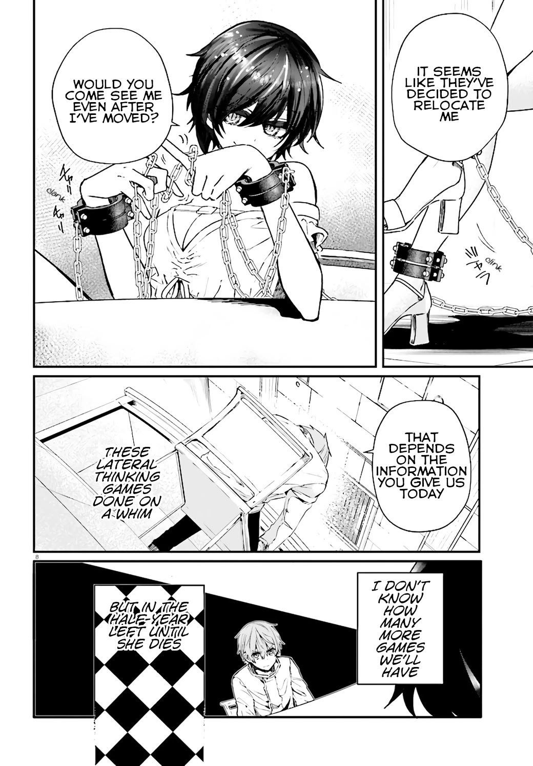Murdist: Shikeishuu Kazami Tazuru Chapter 10 page 8 - Chapter 10: Catalyst ①