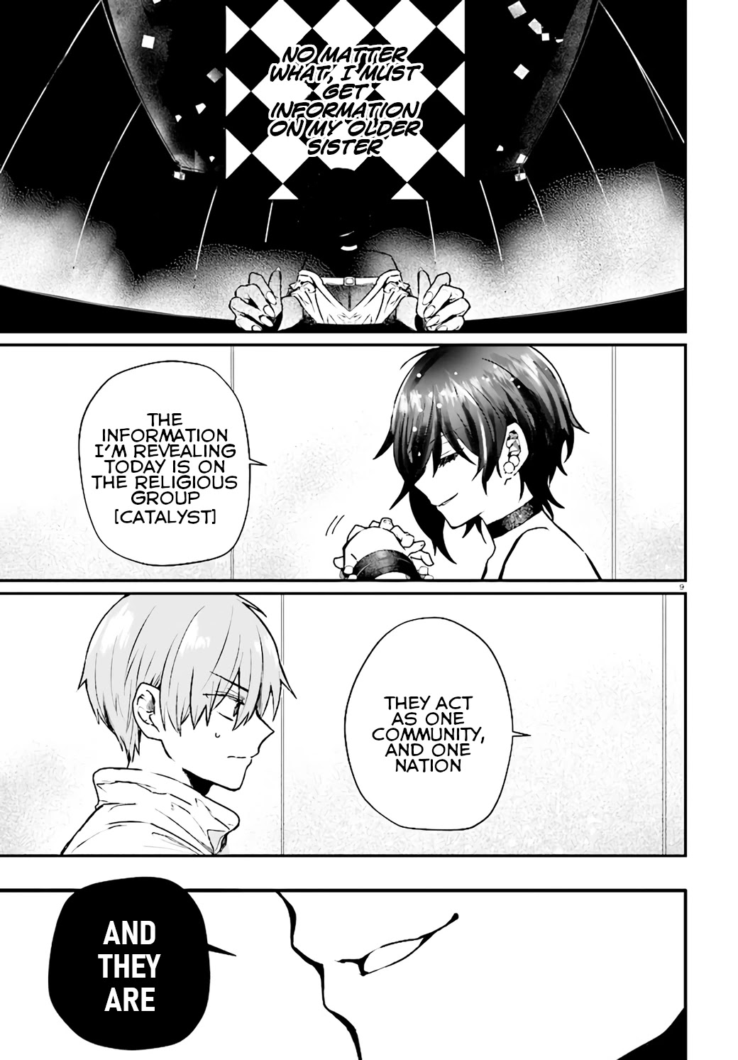 Murdist: Shikeishuu Kazami Tazuru Chapter 10 page 9 - Chapter 10: Catalyst ①