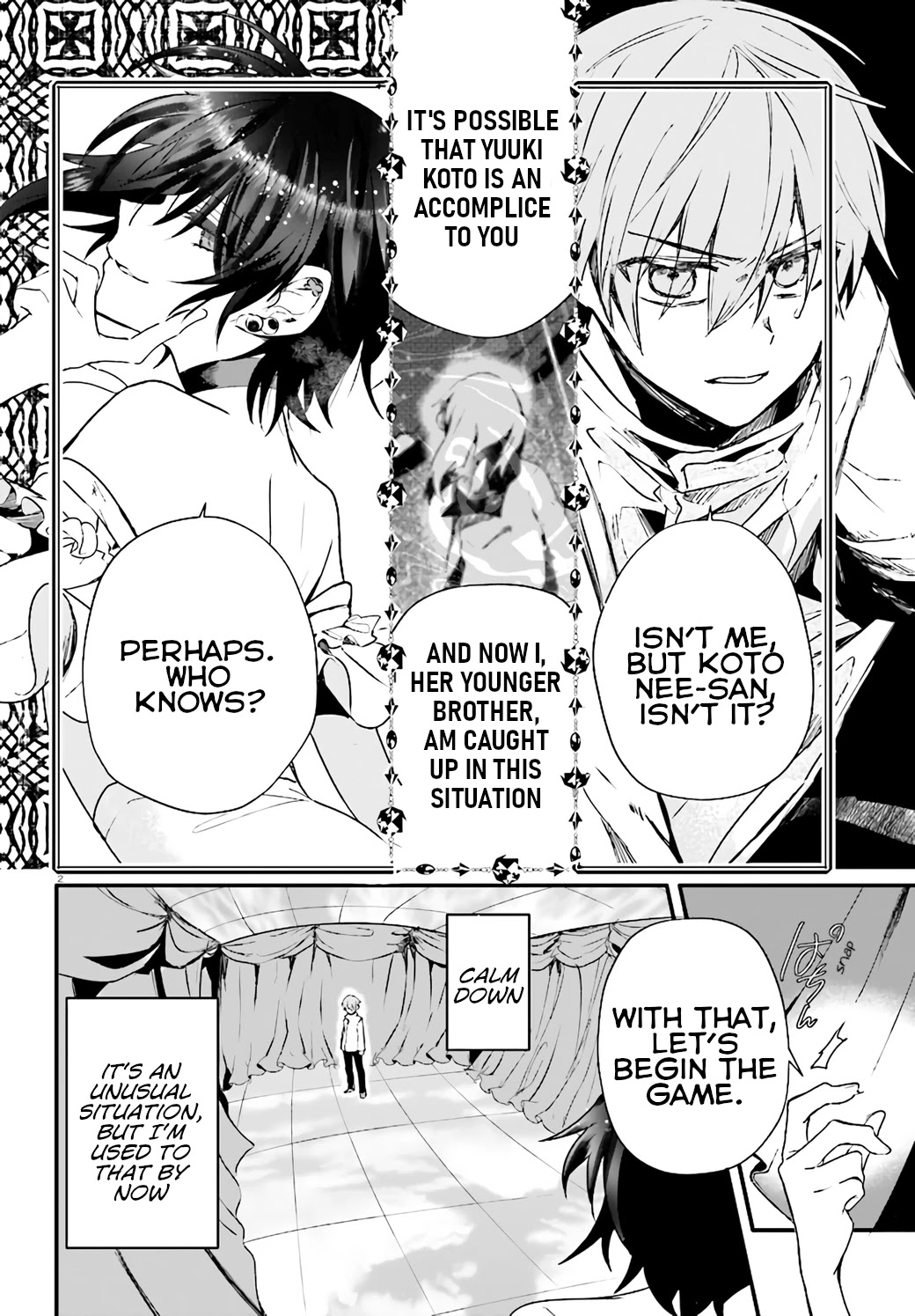 Murdist: Shikeishuu Kazami Tazuru Chapter 11 page 4 - Chapter 11: Catalyst ②