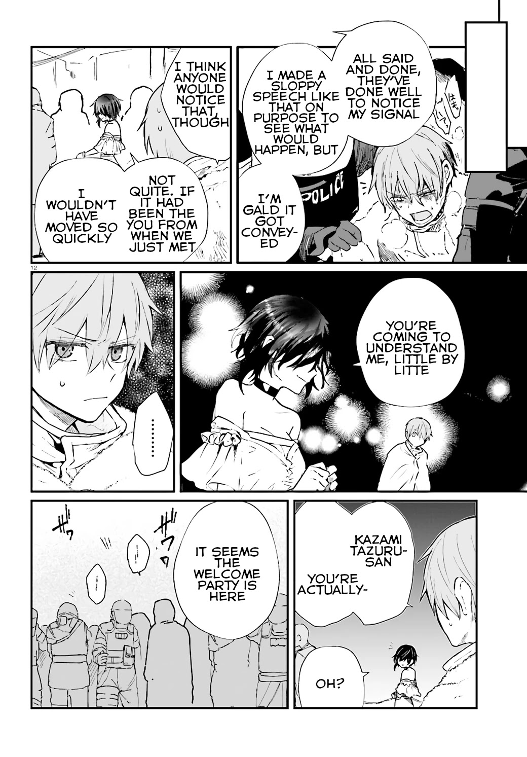 Murdist: Shikeishuu Kazami Tazuru Chapter 12 page 12 - Chapter 12: Catalyst ③