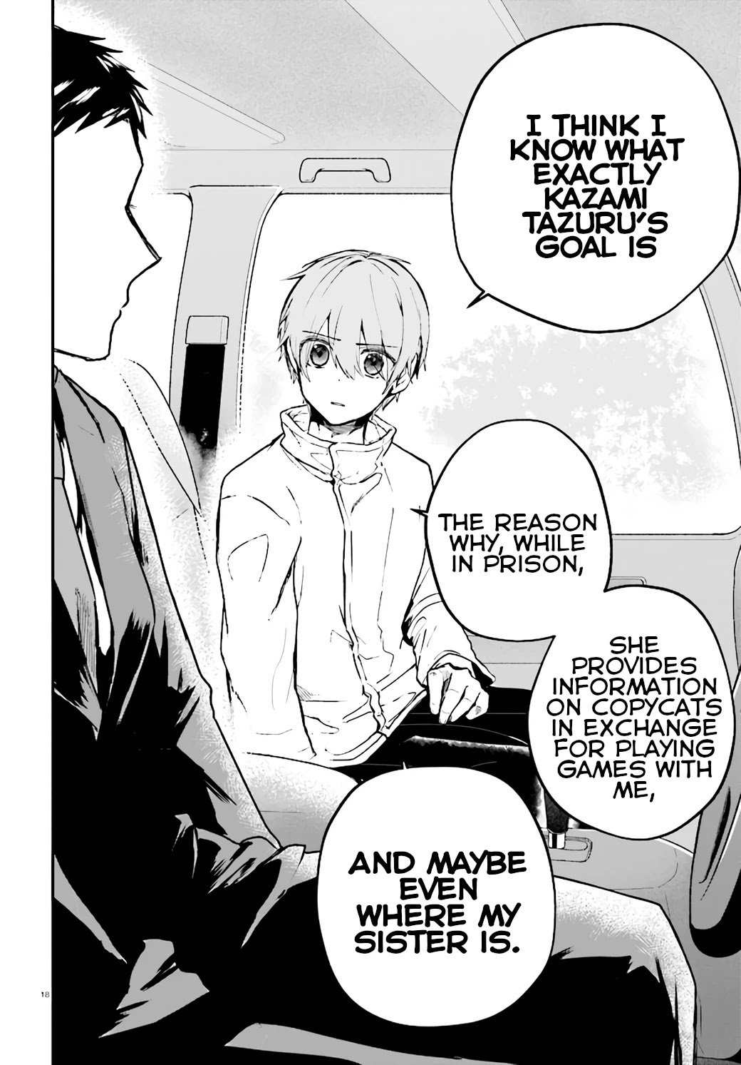Murdist: Shikeishuu Kazami Tazuru Chapter 12 page 18 - Chapter 12: Catalyst ③