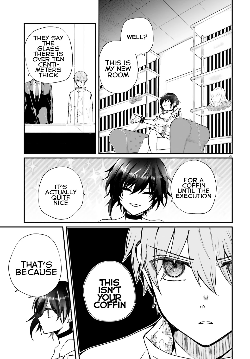 Murdist: Shikeishuu Kazami Tazuru Chapter 12 page 23 - Chapter 12: Catalyst ③