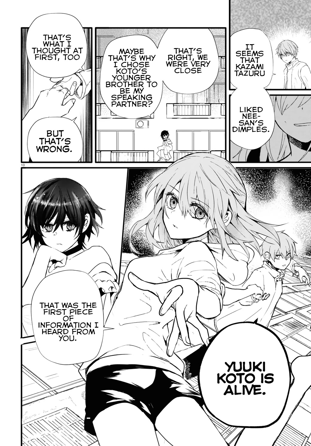 Murdist: Shikeishuu Kazami Tazuru Chapter 13 page 10 - Chapter 13: Yuuki Koto