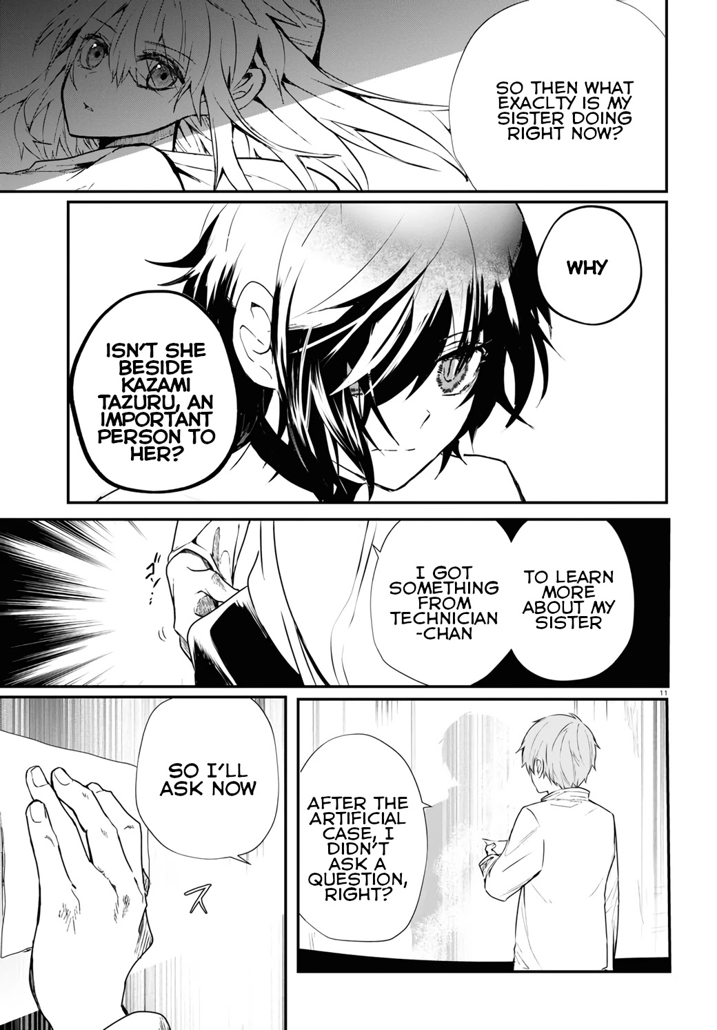 Murdist: Shikeishuu Kazami Tazuru Chapter 13 page 11 - Chapter 13: Yuuki Koto