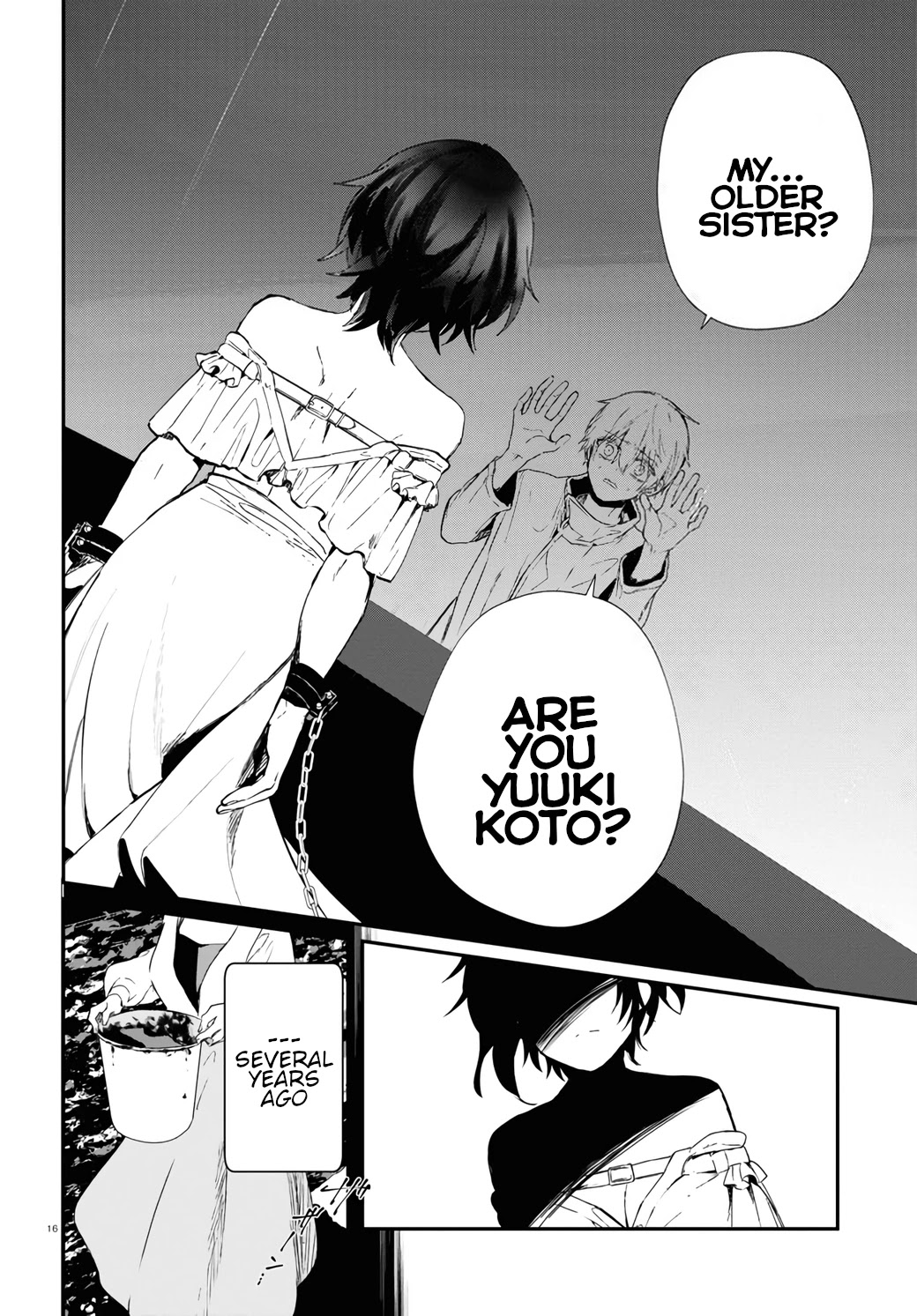Murdist: Shikeishuu Kazami Tazuru Chapter 13 page 16 - Chapter 13: Yuuki Koto