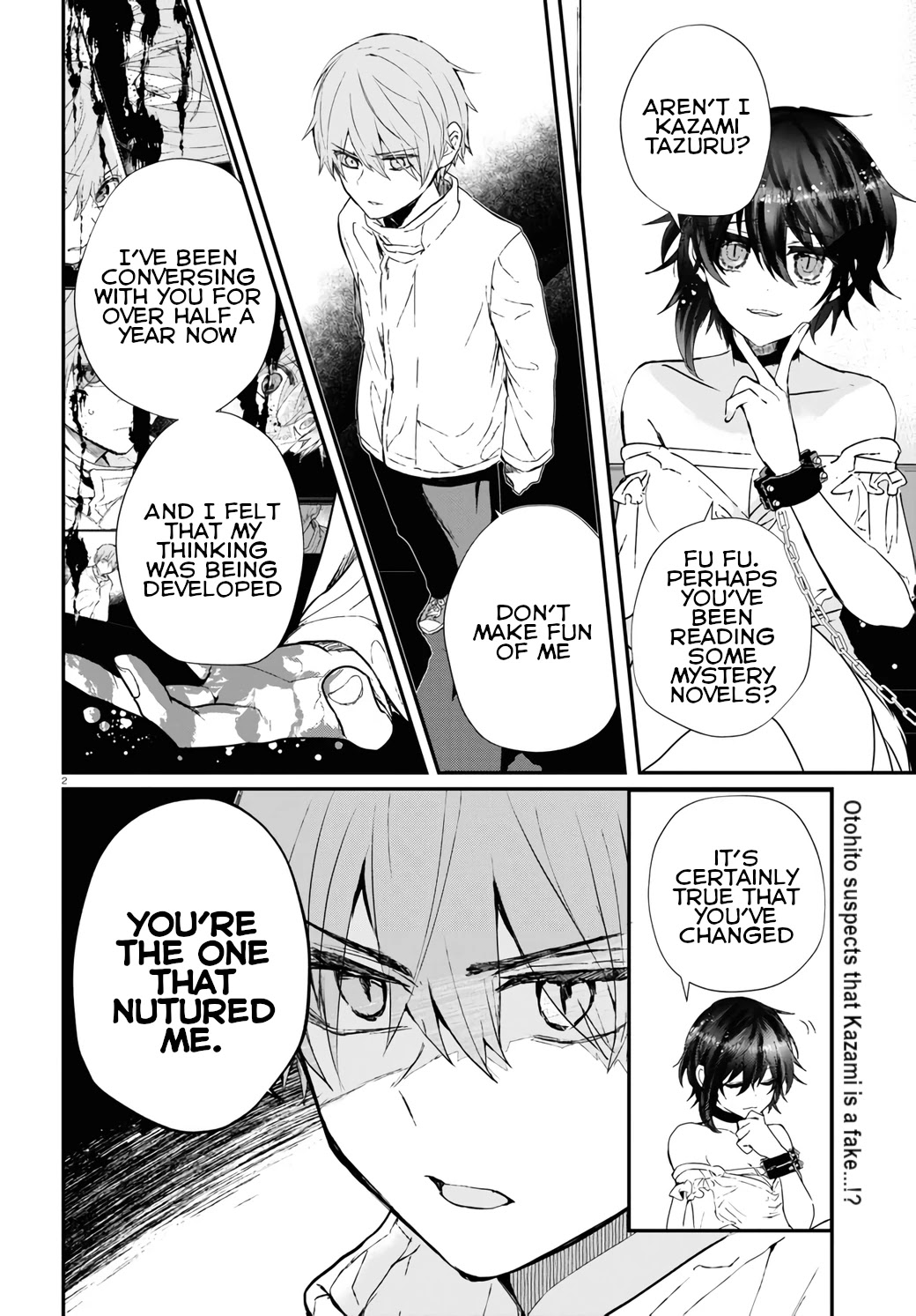 Murdist: Shikeishuu Kazami Tazuru Chapter 13 page 2 - Chapter 13: Yuuki Koto