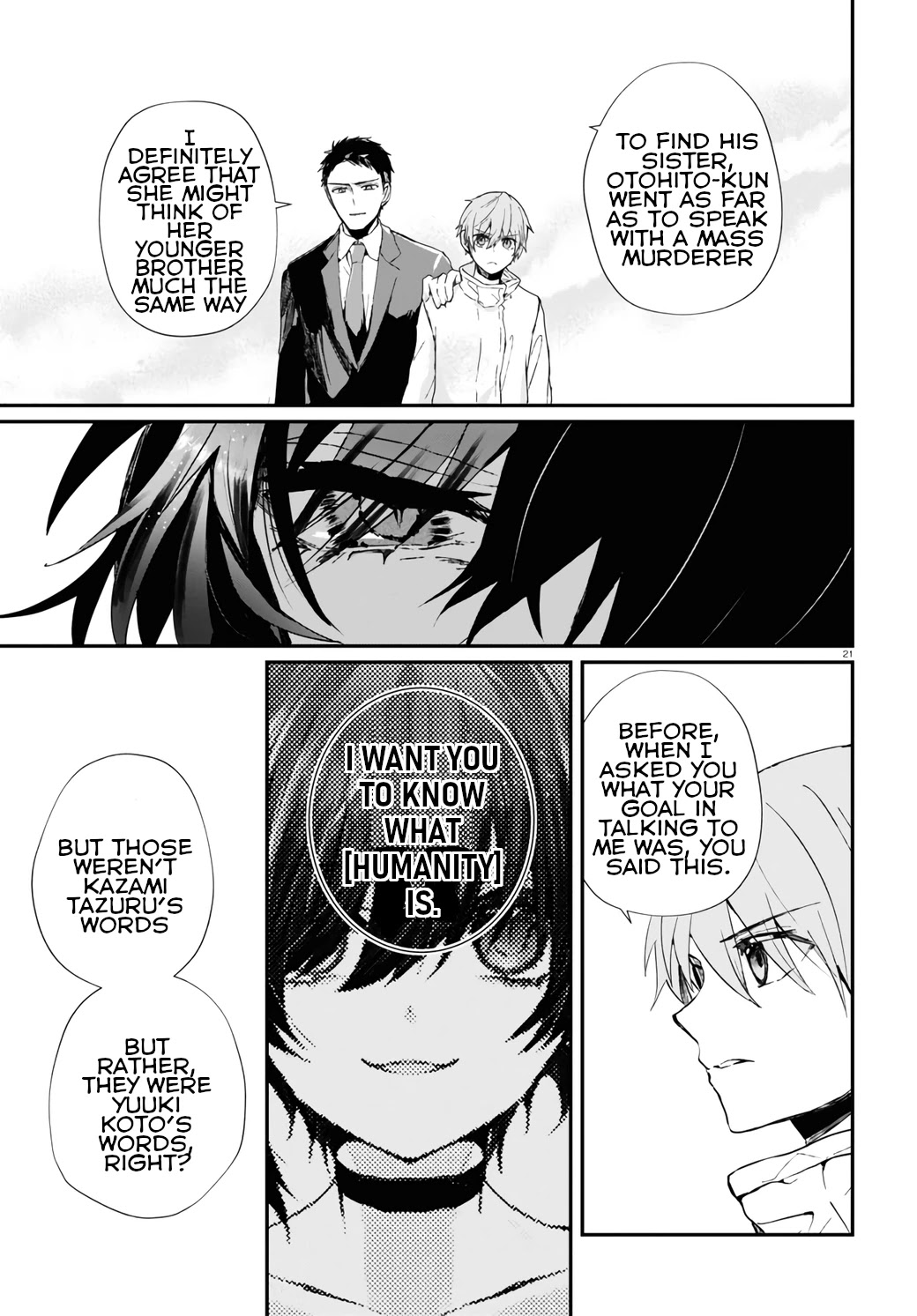 Murdist: Shikeishuu Kazami Tazuru Chapter 13 page 21 - Chapter 13: Yuuki Koto