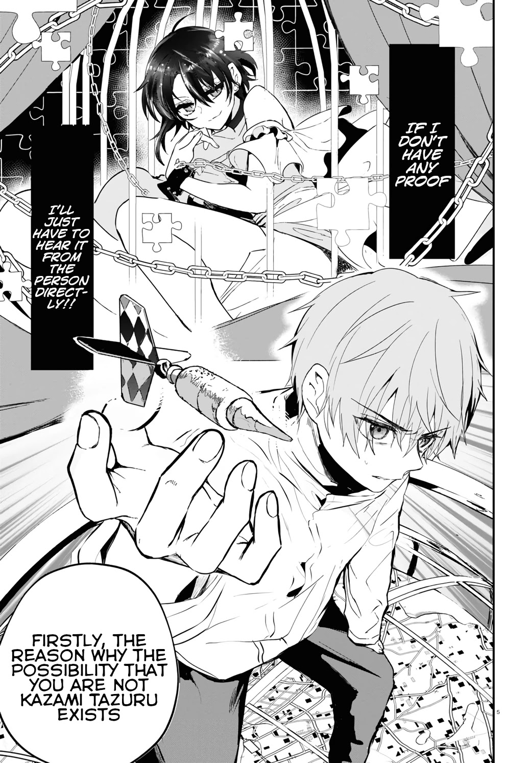 Murdist: Shikeishuu Kazami Tazuru Chapter 13 page 5 - Chapter 13: Yuuki Koto