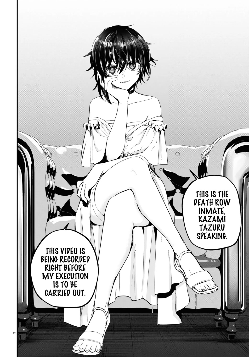 Murdist: Shikeishuu Kazami Tazuru Chapter 16 page 20 - Chapter 16: Murdist [END]