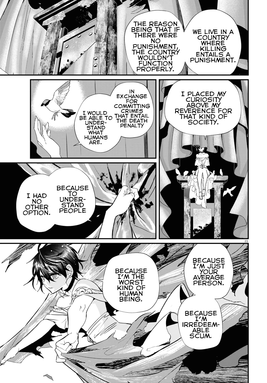Murdist: Shikeishuu Kazami Tazuru Chapter 16 page 23 - Chapter 16: Murdist [END]
