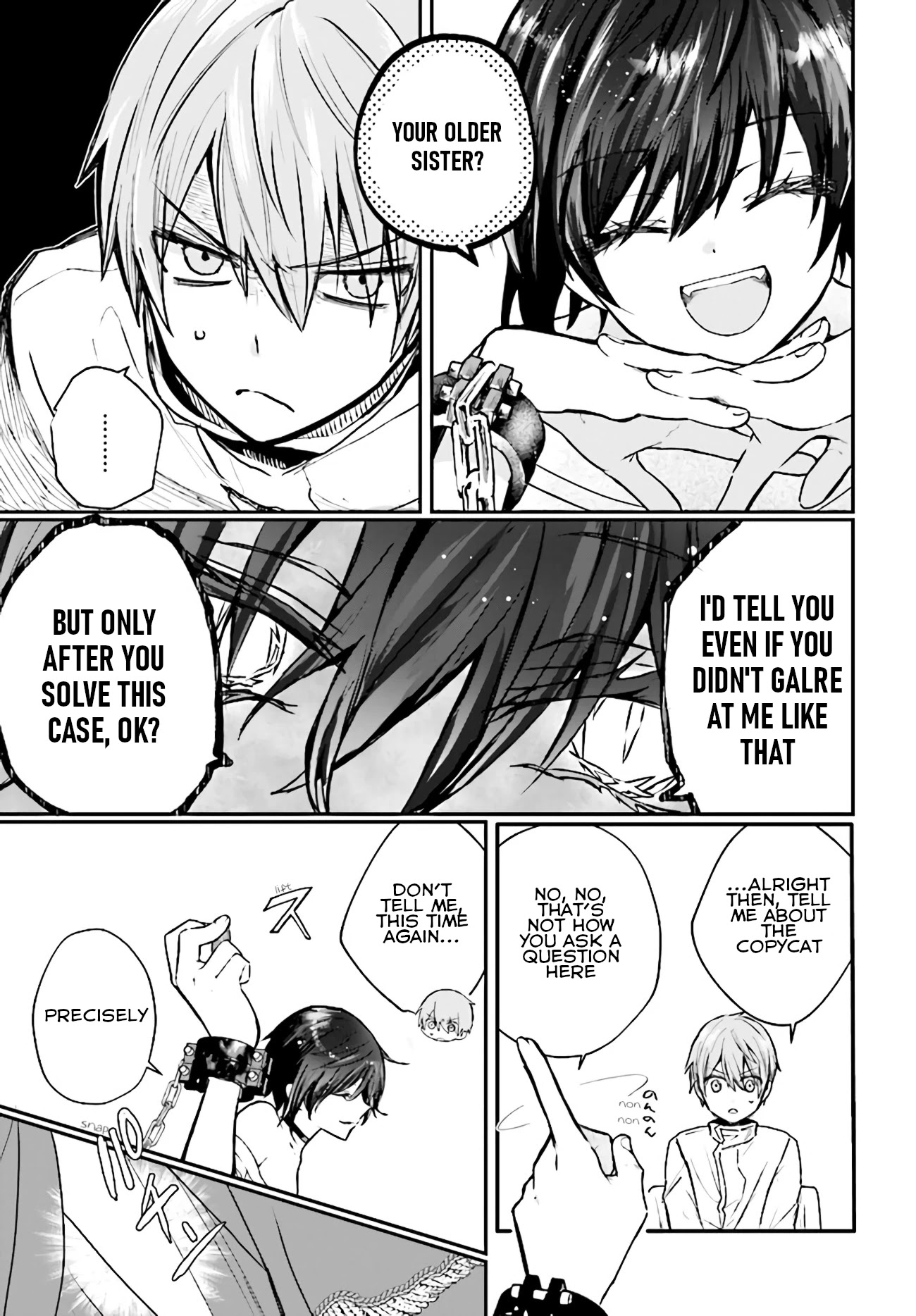 Murdist: Shikeishuu Kazami Tazuru Chapter 3 page 10 - Chapter 3: Displayer