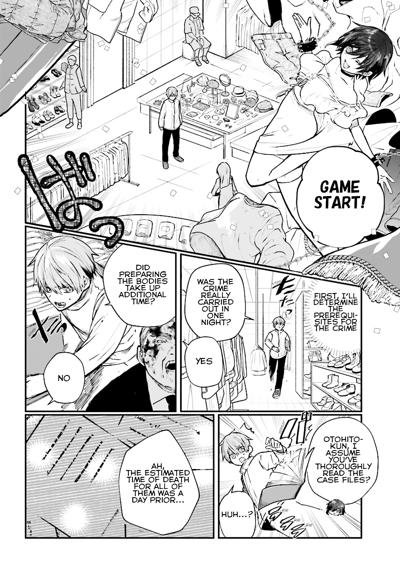 Murdist: Shikeishuu Kazami Tazuru Chapter 3 page 13 - Chapter 3: Displayer