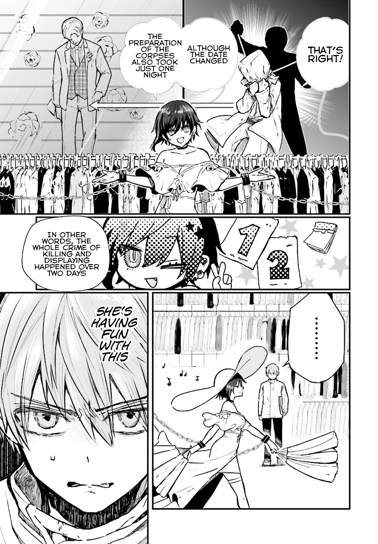 Murdist: Shikeishuu Kazami Tazuru Chapter 3 page 14 - Chapter 3: Displayer