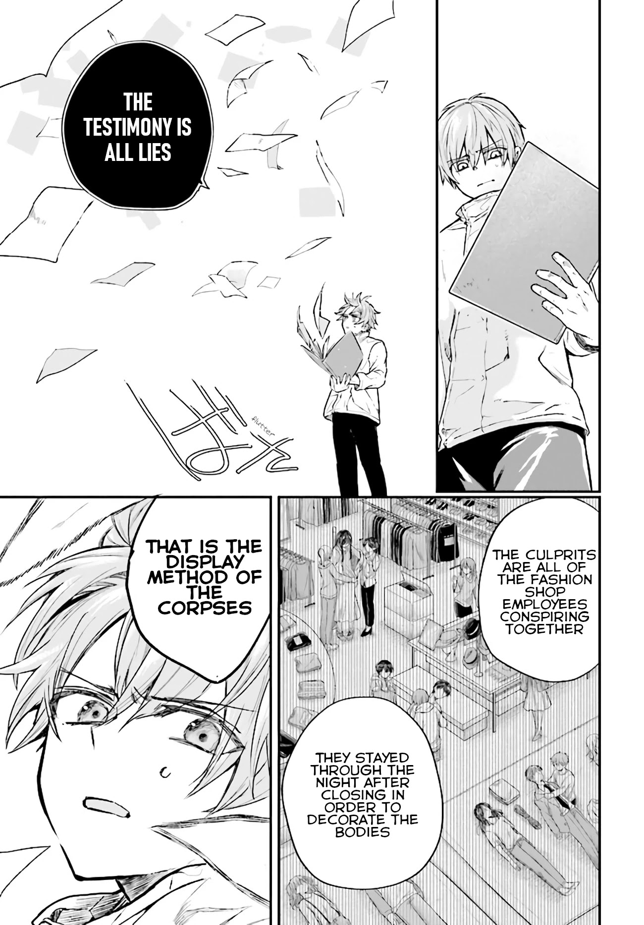 Murdist: Shikeishuu Kazami Tazuru Chapter 3 page 24 - Chapter 3: Displayer