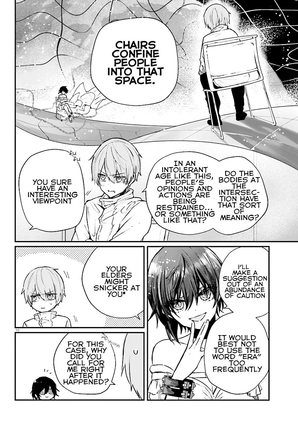 Murdist: Shikeishuu Kazami Tazuru Chapter 6 page 10 - Chapter 6: Scramble Chair ①