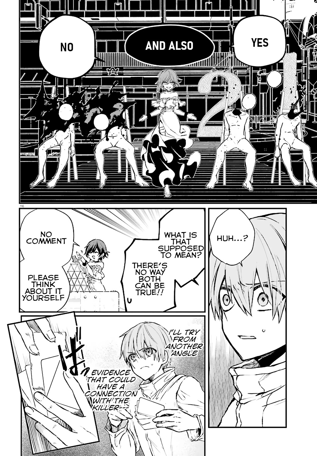 Murdist: Shikeishuu Kazami Tazuru Chapter 6 page 16 - Chapter 6: Scramble Chair ①