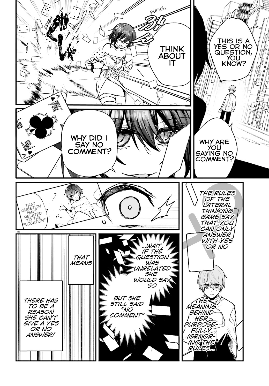 Murdist: Shikeishuu Kazami Tazuru Chapter 6 page 18 - Chapter 6: Scramble Chair ①