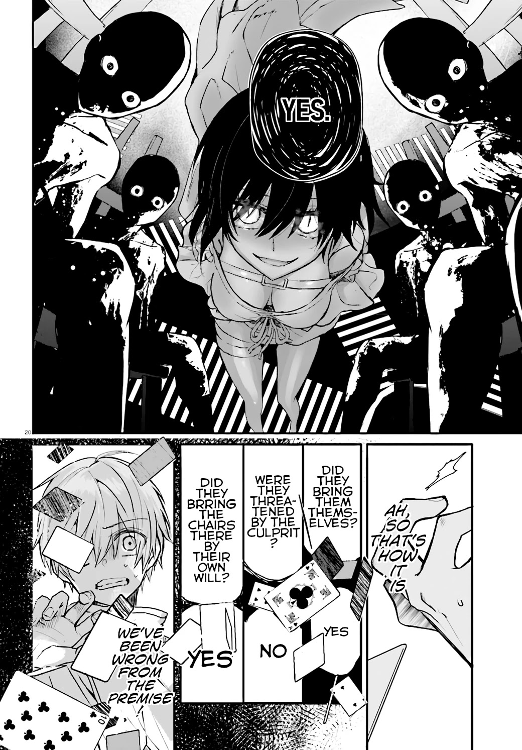 Murdist: Shikeishuu Kazami Tazuru Chapter 6 page 20 - Chapter 6: Scramble Chair ①
