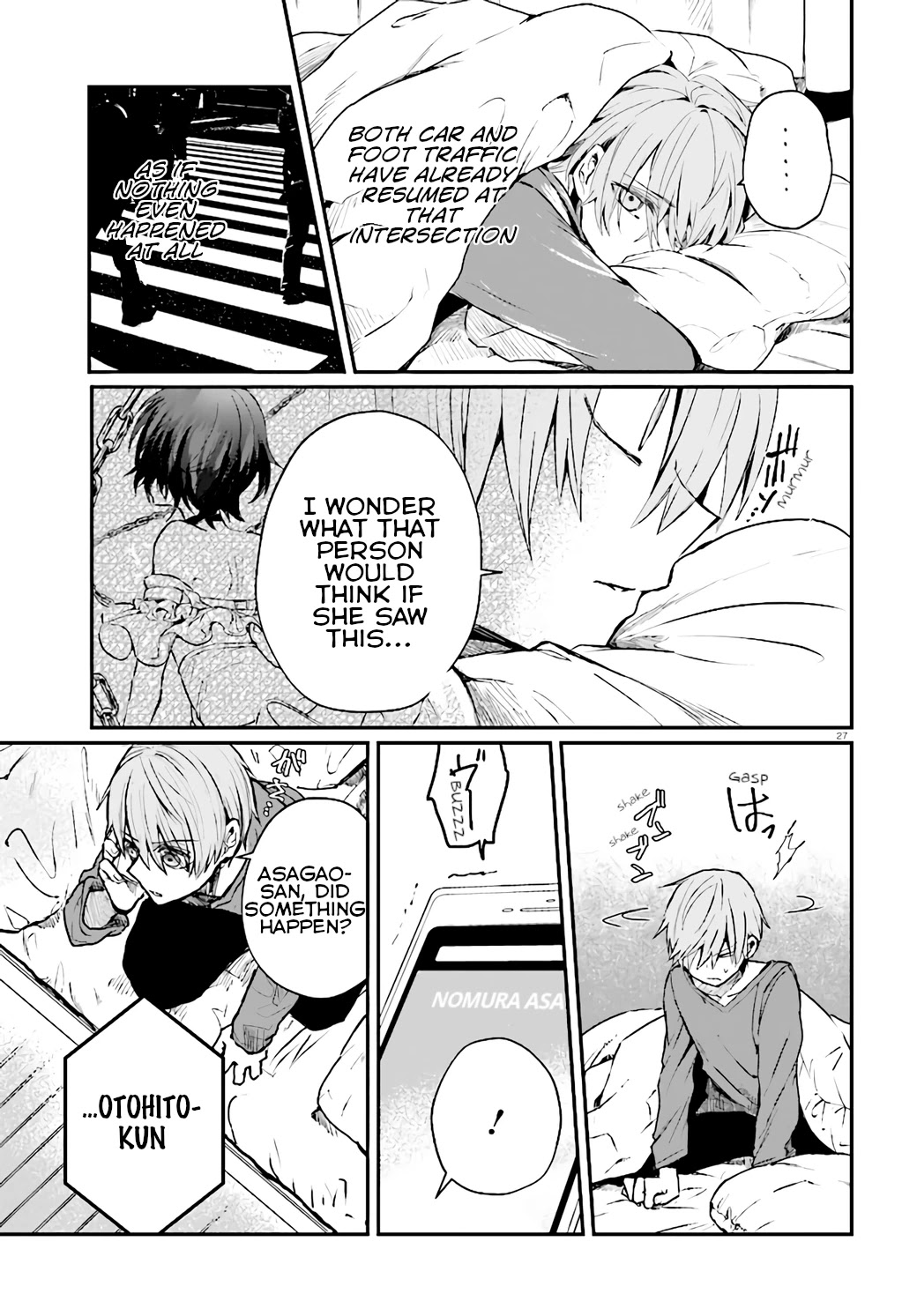 Murdist: Shikeishuu Kazami Tazuru Chapter 6 page 27 - Chapter 6: Scramble Chair ①