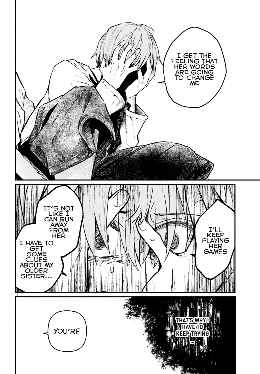 Murdist: Shikeishuu Kazami Tazuru Chapter 6 page 4 - Chapter 6: Scramble Chair ①