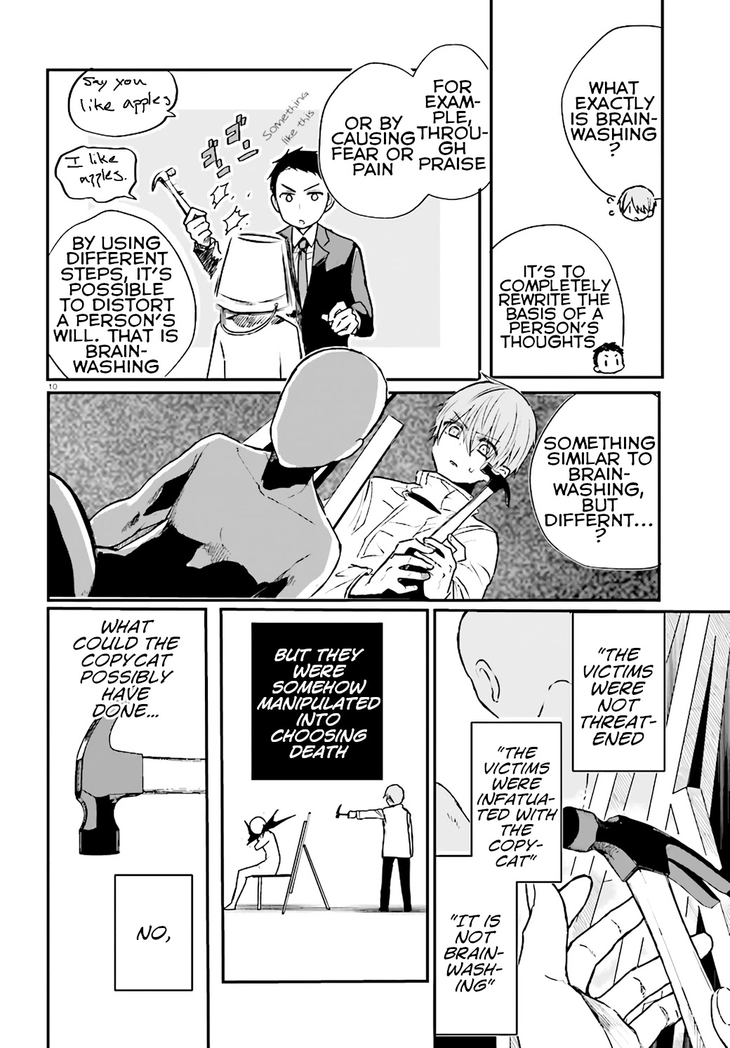 Murdist: Shikeishuu Kazami Tazuru Chapter 7 page 10 - Chapter 7: Scramble Chair ②