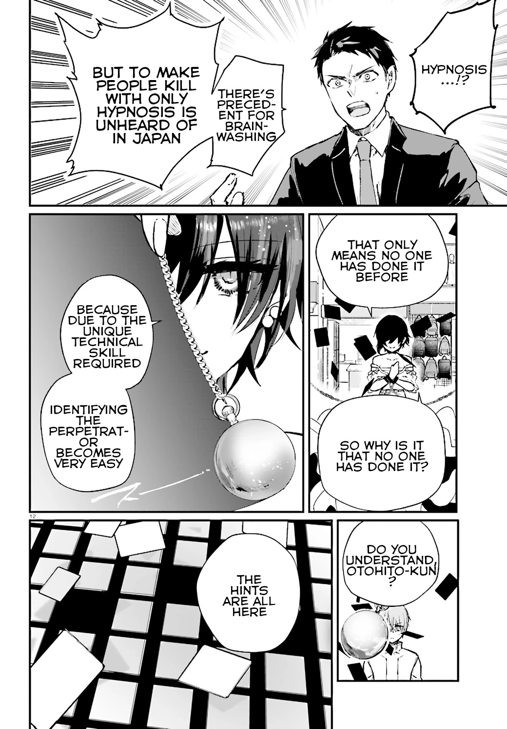 Murdist: Shikeishuu Kazami Tazuru Chapter 7 page 12 - Chapter 7: Scramble Chair ②
