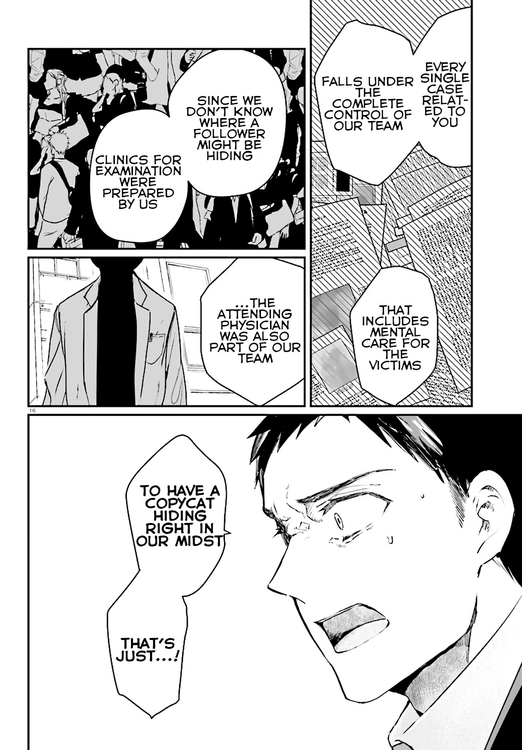 Murdist: Shikeishuu Kazami Tazuru Chapter 7 page 16 - Chapter 7: Scramble Chair ②