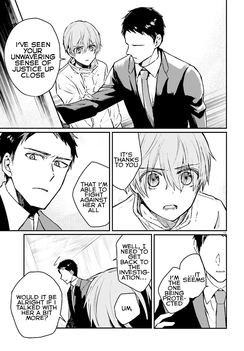 Murdist: Shikeishuu Kazami Tazuru Chapter 7 page 19 - Chapter 7: Scramble Chair ②
