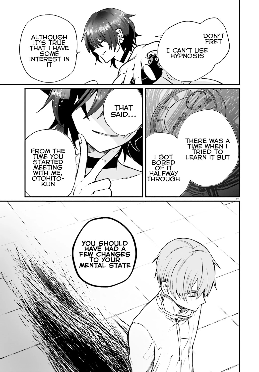 Murdist: Shikeishuu Kazami Tazuru Chapter 7 page 23 - Chapter 7: Scramble Chair ②